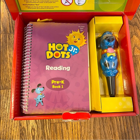 Educational Insights Hot Dots Jr Pre-K Math & Reading (Bonus Kinder Reading) - Picture 4 of 5